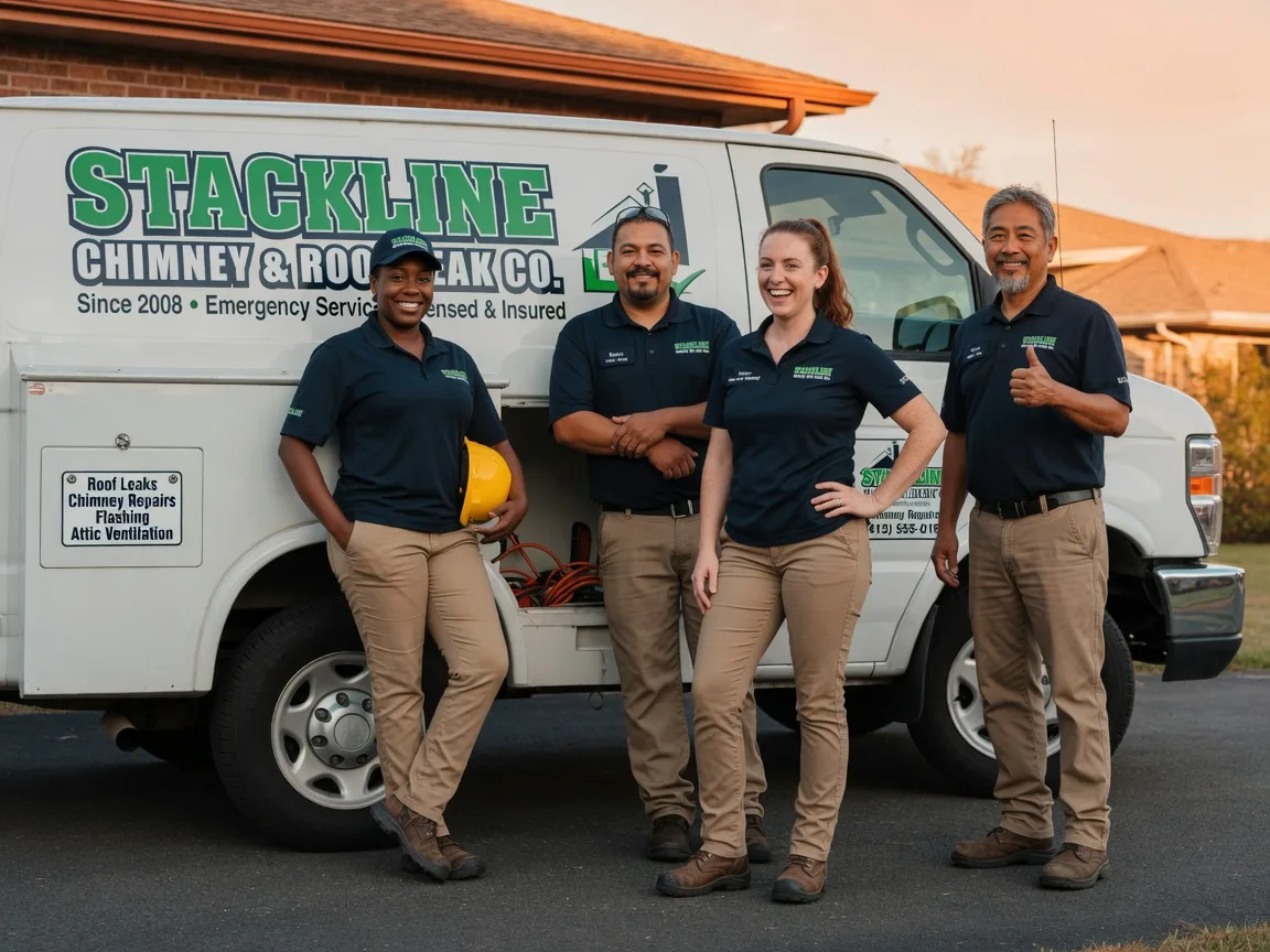 Chimney flashing repair company in Melvin, MI